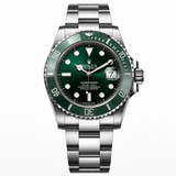 SUBMARINER PLATA CON VERDE AAA SÚPER 1.1