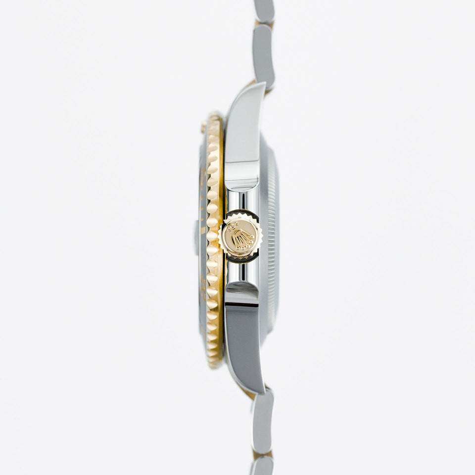 SUBMARINER PLATA Y ORO CON NEGRO AAA SÚPER 1.1