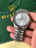DATEJUST PLATA CON BRANCO AAA SÚPER 1.1