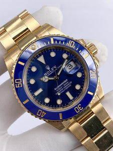 SUBMARINER ORO CON AZUL AAA SÚPER 1.1