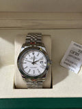 DATEJUST PLATA CON BRANCO AAA SÚPER 1.1