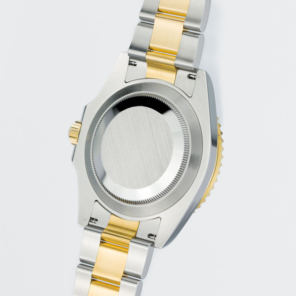 SUBMARINER PLATA Y ORO CON NEGRO AAA SÚPER 1.1