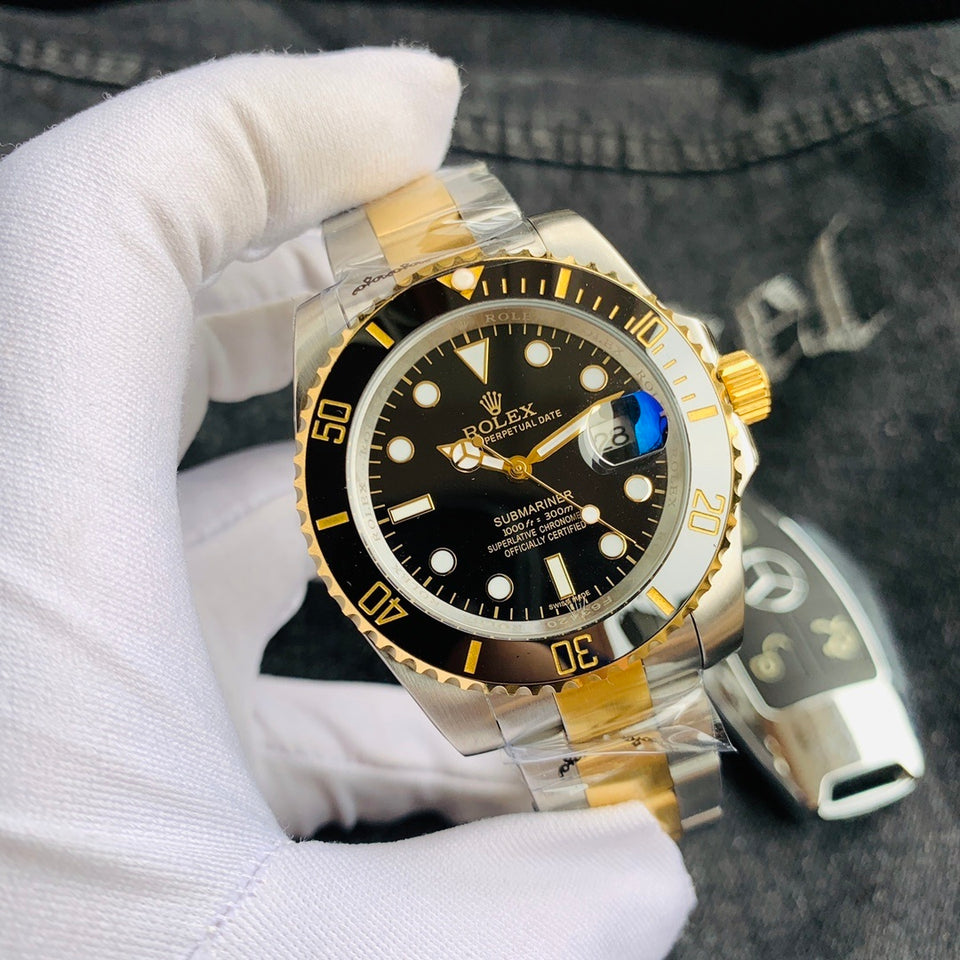 SUBMARINER PLATA Y ORO AAA