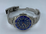 SUBMARINER PLATA CON AZUL AAA SÚPER 1.1