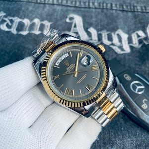 DAY-DATE ORO Y PLATA