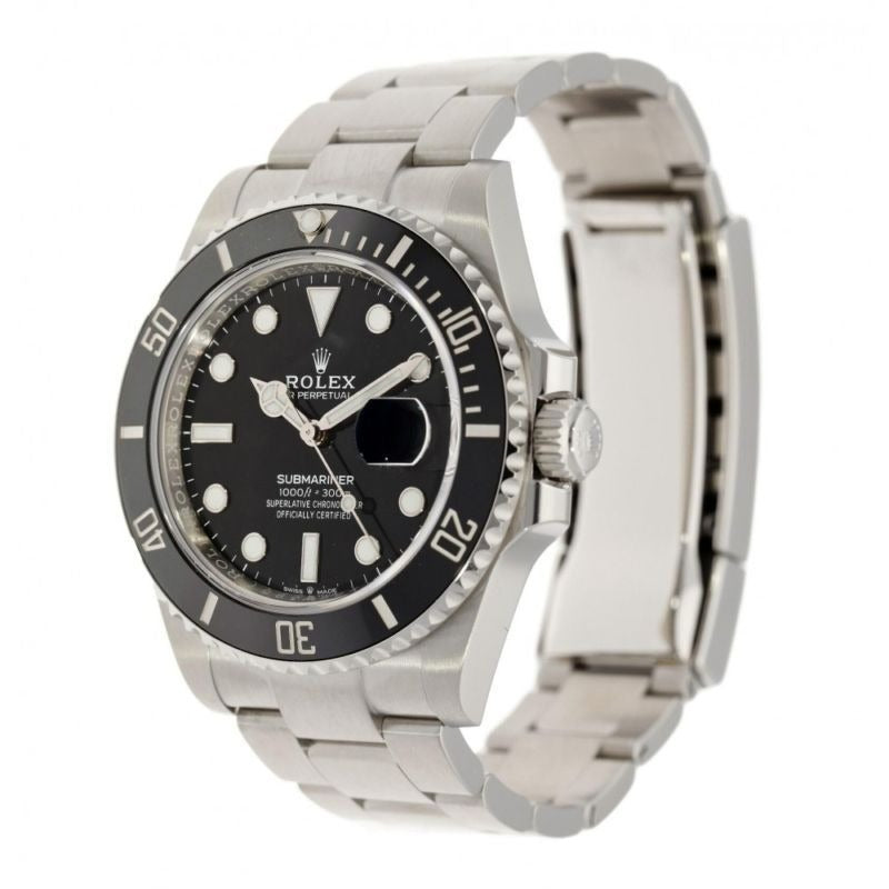 SUBMARINER PLATA CON NEGRO AAA SÚPER 1.1