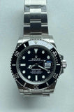 SUBMARINER PLATA CON NEGRO AAA SÚPER 1.1